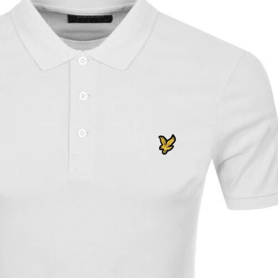 Image number 3 for Lyle And Scott Short Sleeved Polo T Shirt White