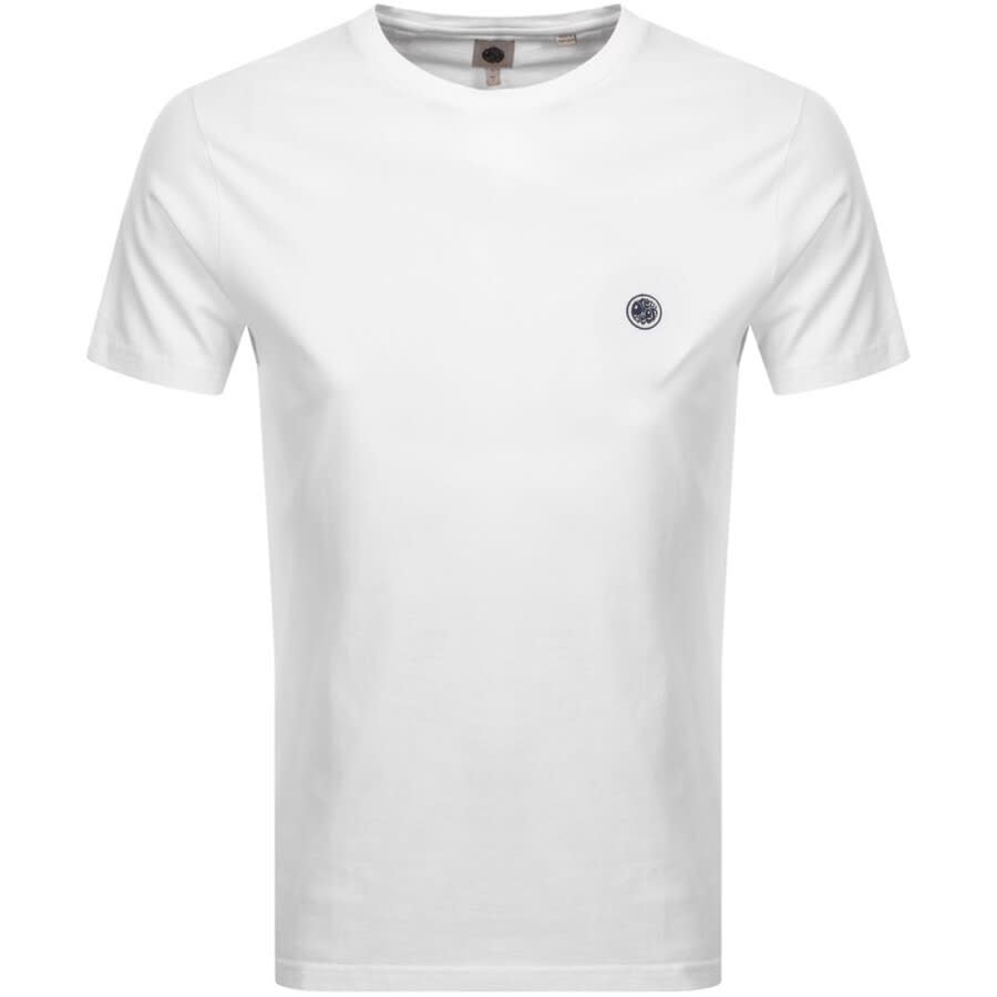 Image number 1 for Pretty Green Mitchell Crew Neck T Shirt White
