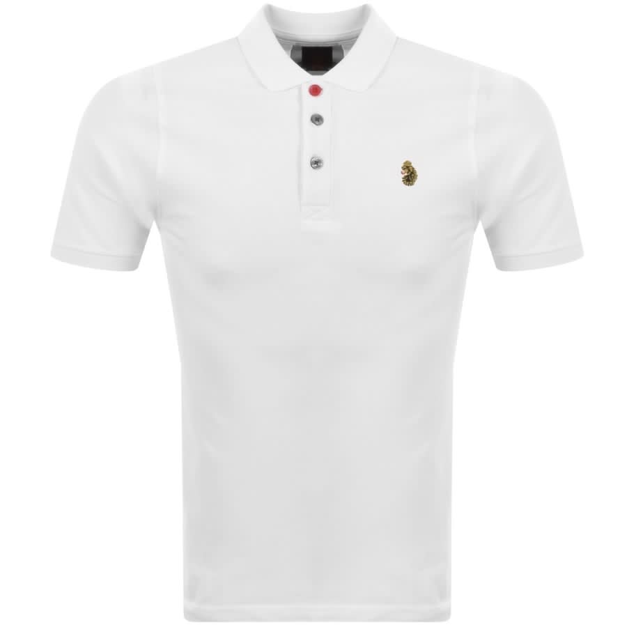 Image number 1 for Luke 1977 New Mead Polo T Shirt White