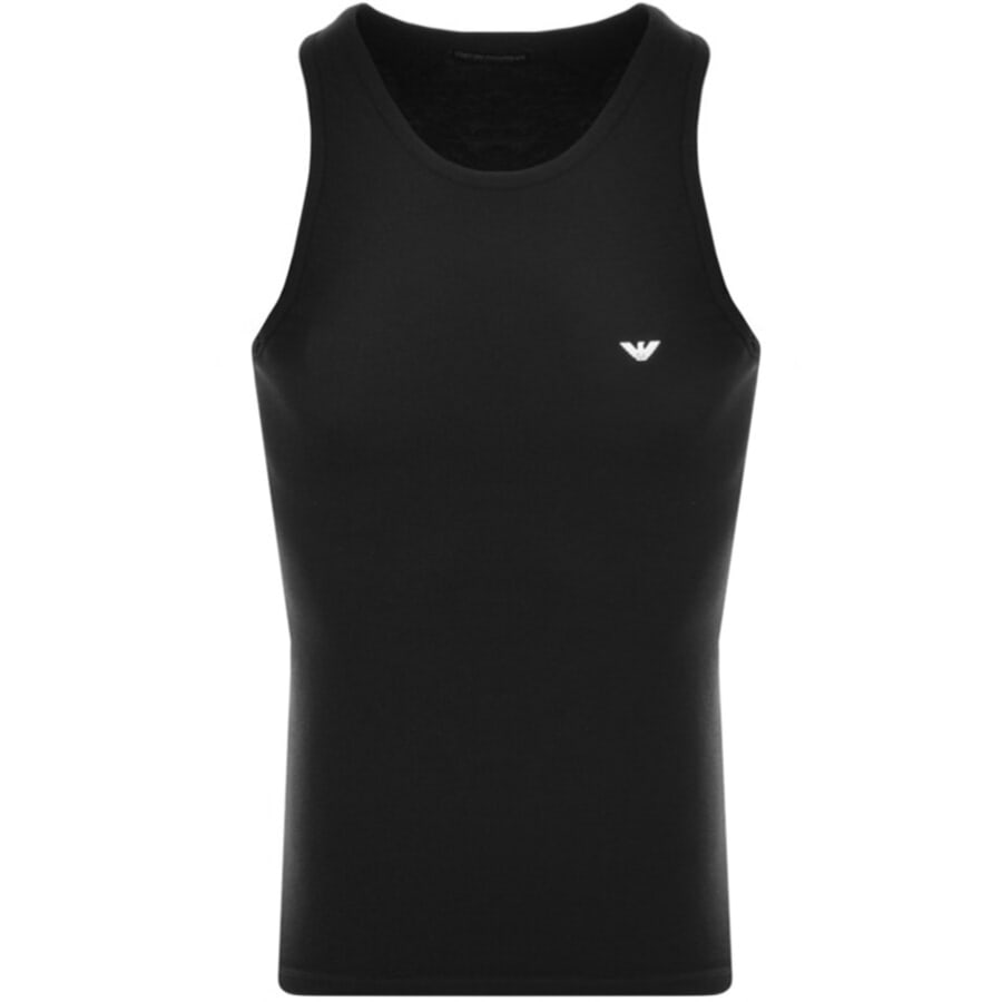 Image number 1 for Emporio Armani Vest Lounge T Shirt Black