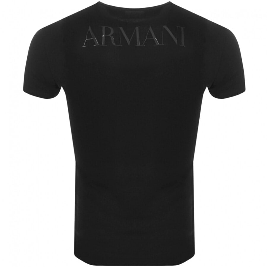 Image number 3 for Emporio Armani Lounge Slim Fit T Shirt Black