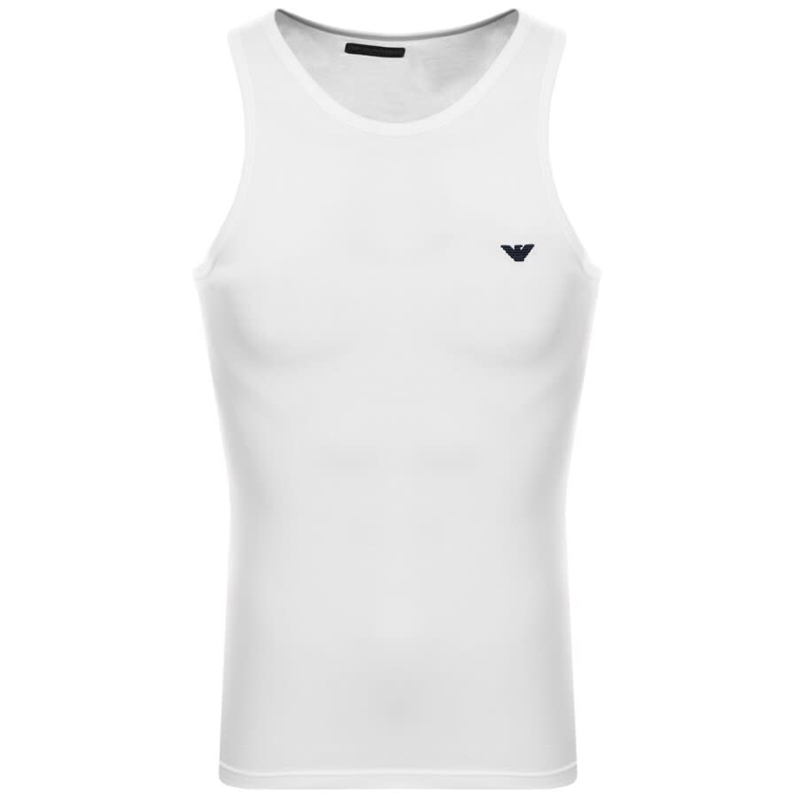 Image number 1 for Emporio Armani Vest Lounge T Shirt White