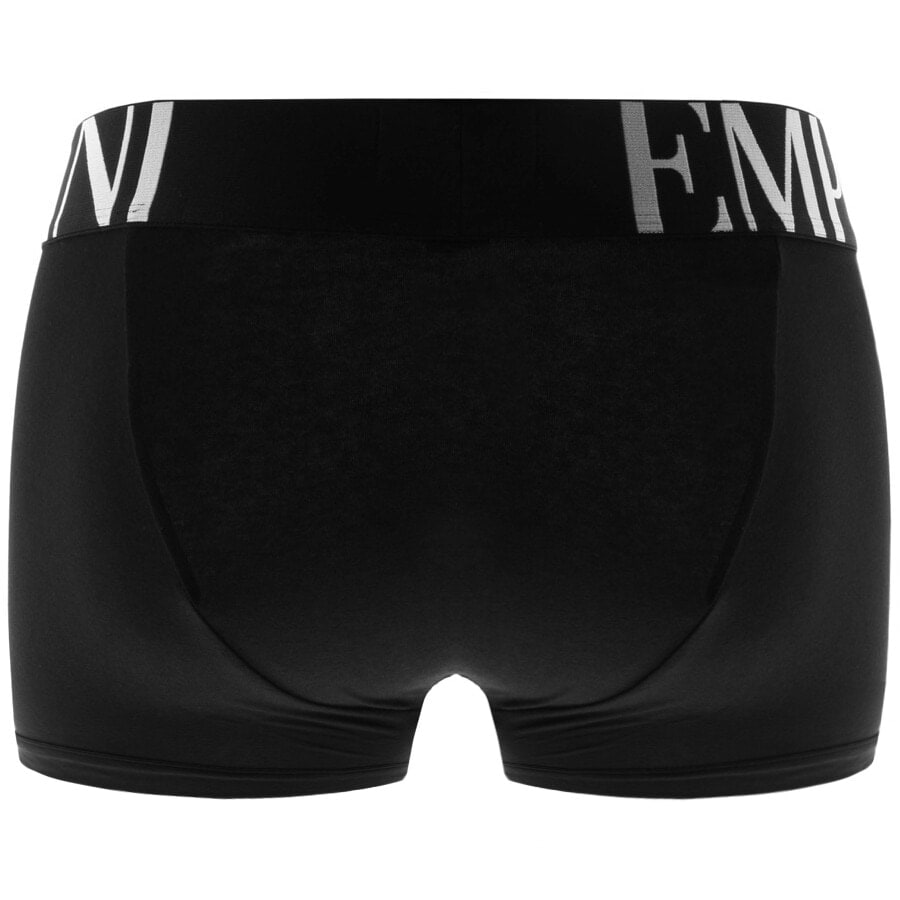 Image number 2 for Emporio Armani Underwear Stretch Trunks Black