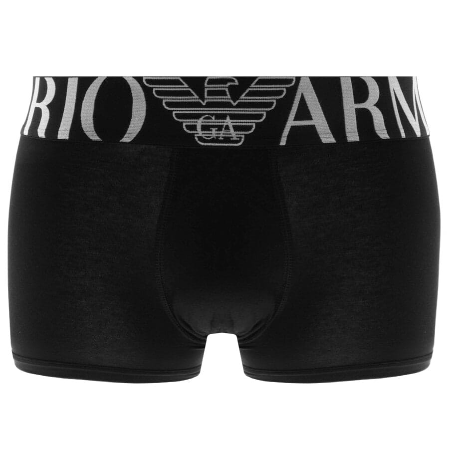 Image number 1 for Emporio Armani Underwear Stretch Trunks Black