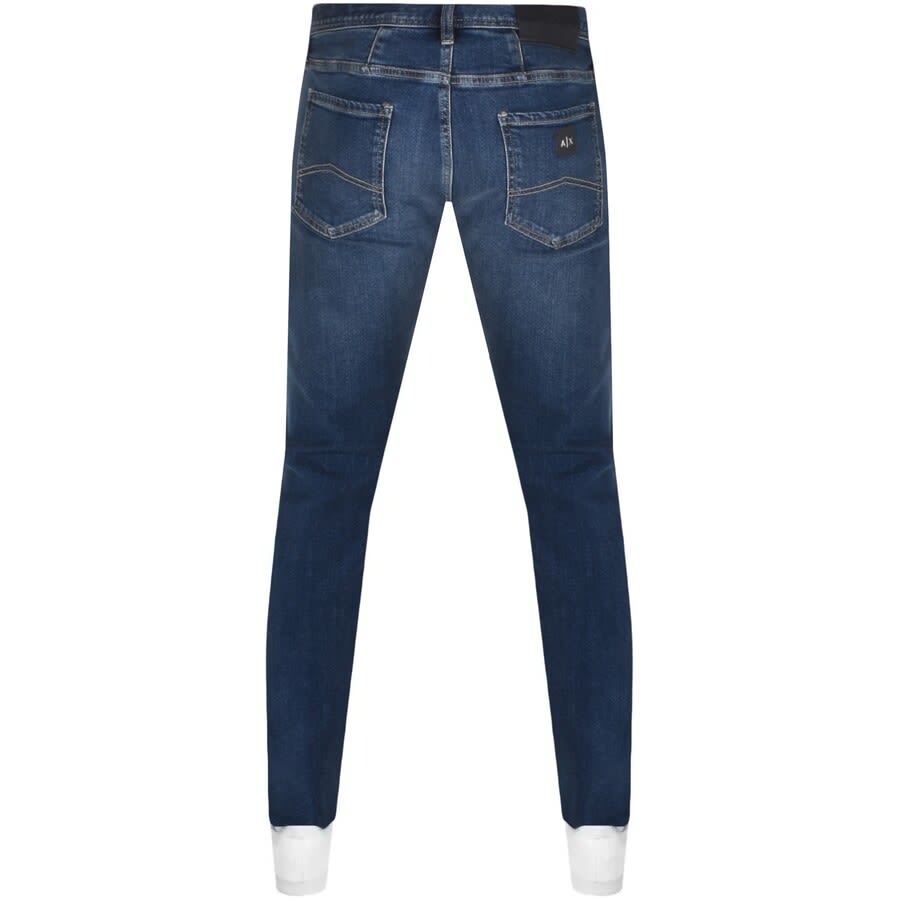 Image number 2 for Armani Exchange J13 Slim Fit Jeans Blue