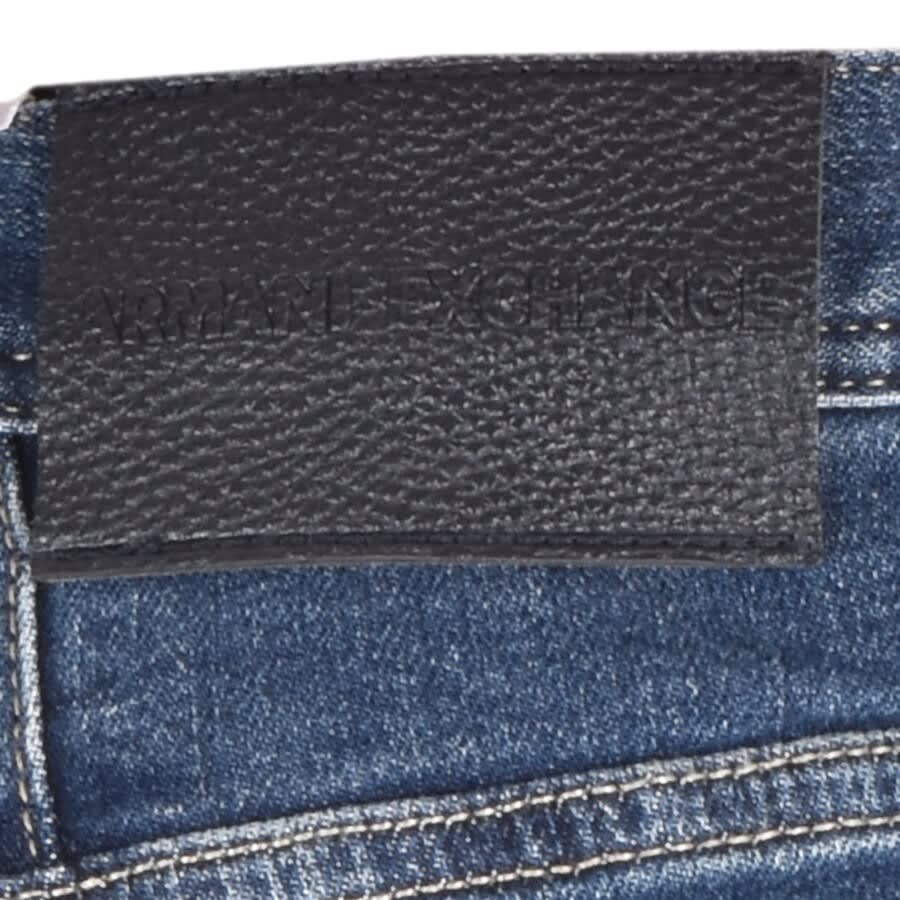 Image number 3 for Armani Exchange J13 Slim Fit Jeans Blue