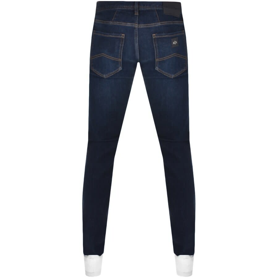 Image number 2 for Armani Exchange J13 Slim Fit Jeans Blue