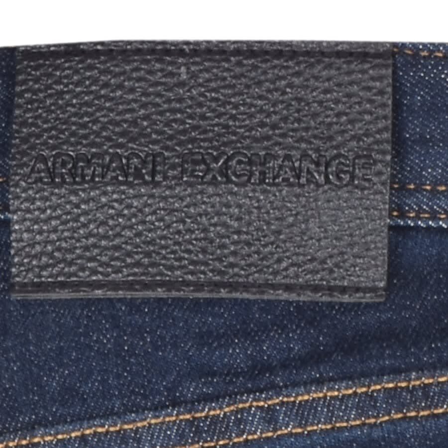 Image number 3 for Armani Exchange J13 Slim Fit Jeans Blue