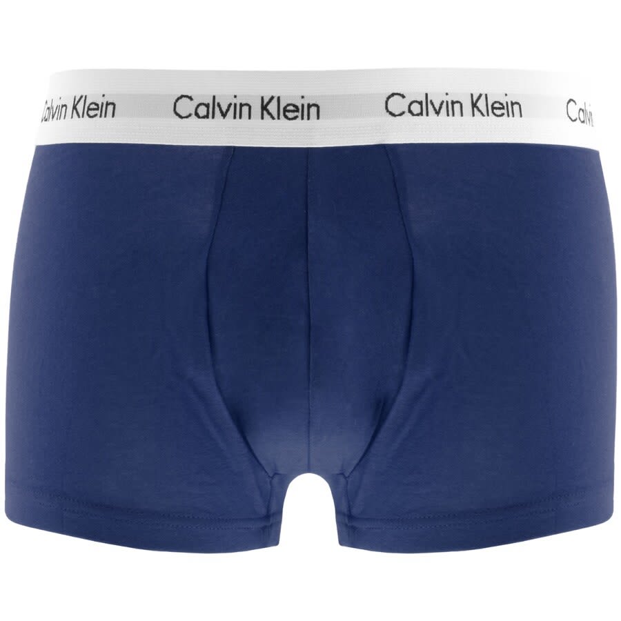 Image number 3 for Calvin Klein Underwear 3 Pack Low Trunks White