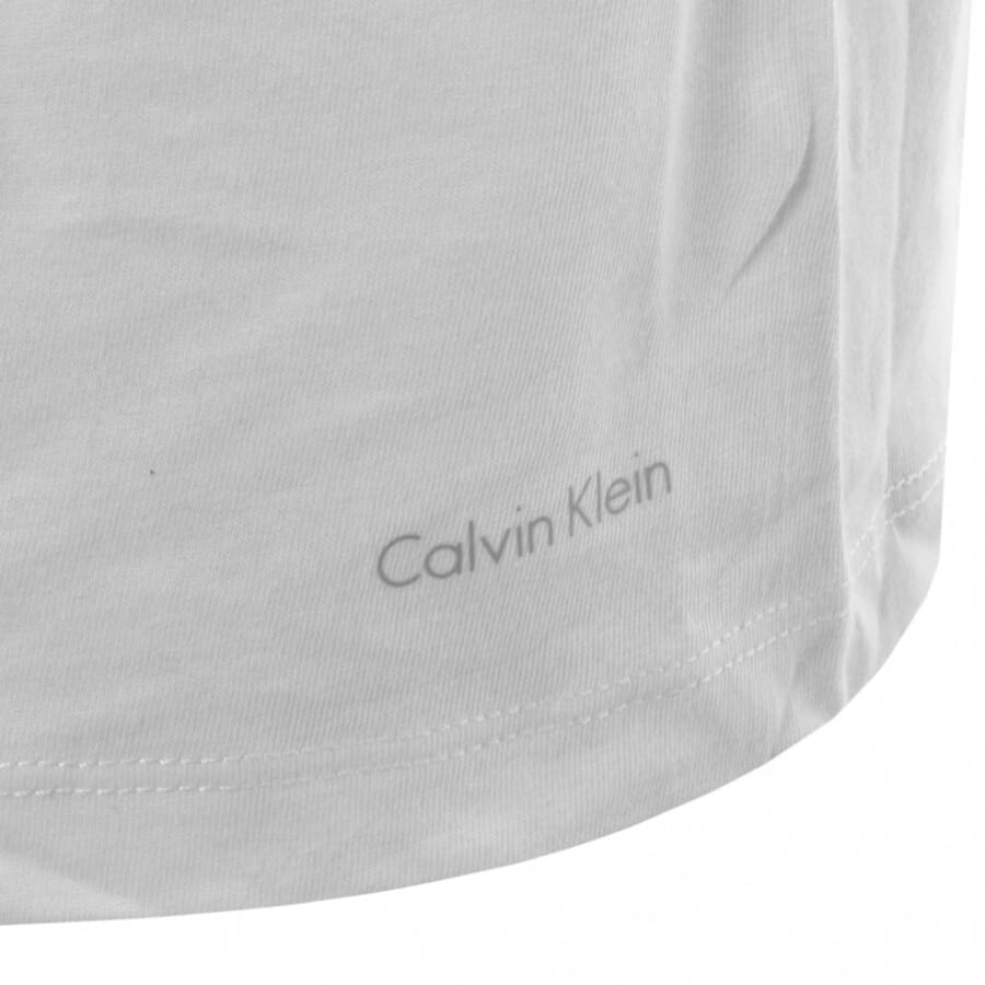Image number 3 for Calvin Klein 3 Pack Crew Neck T Shirts White