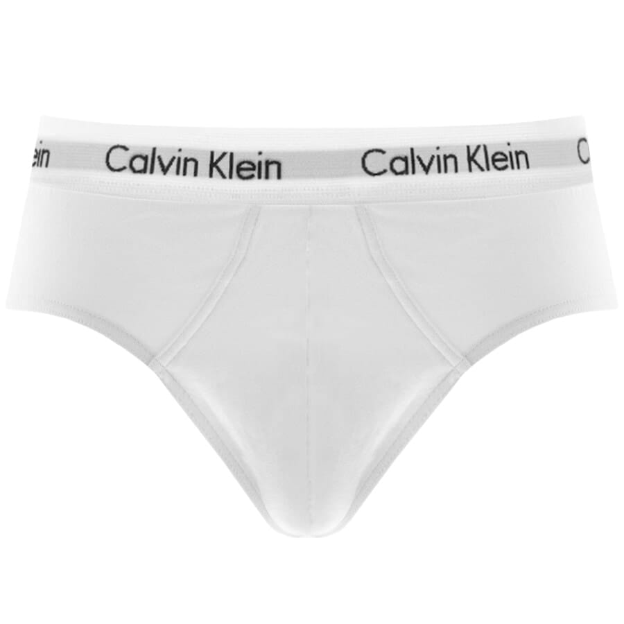 Image number 2 for Calvin Klein Underwear 3 Pack Briefs White