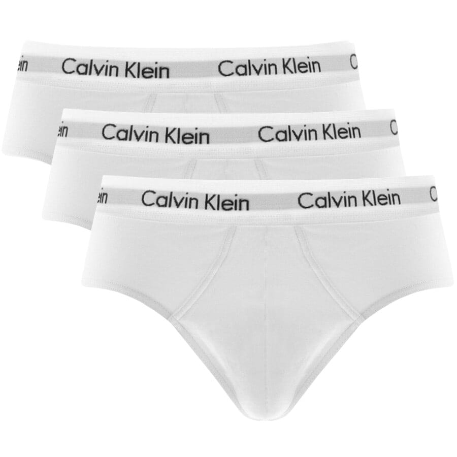 Image number 1 for Calvin Klein Underwear 3 Pack Briefs White