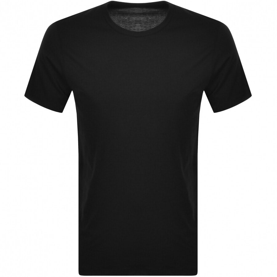 Image number 2 for Calvin Klein 3 Pack Crew Neck T Shirts Black