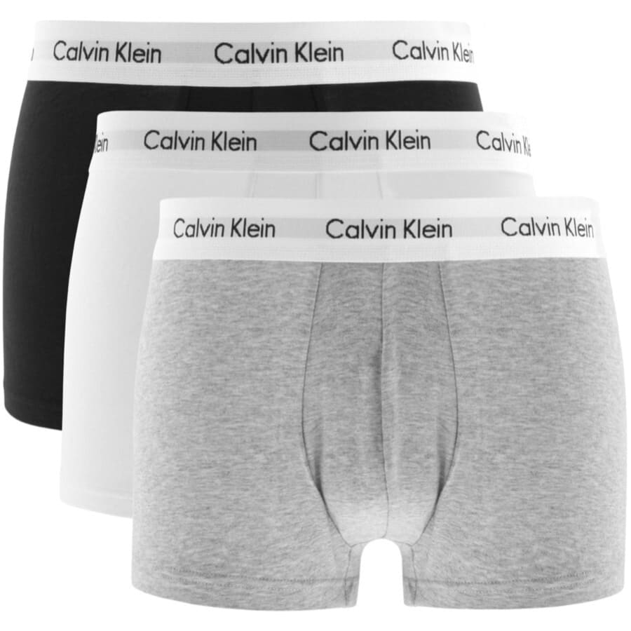Image number 1 for Calvin Klein Underwear 3 Pack Trunks