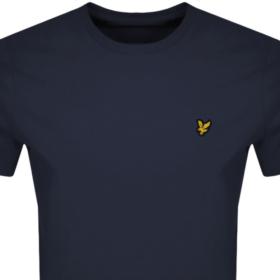 Image number 2 for Lyle And Scott Crew Neck T Shirt Navy