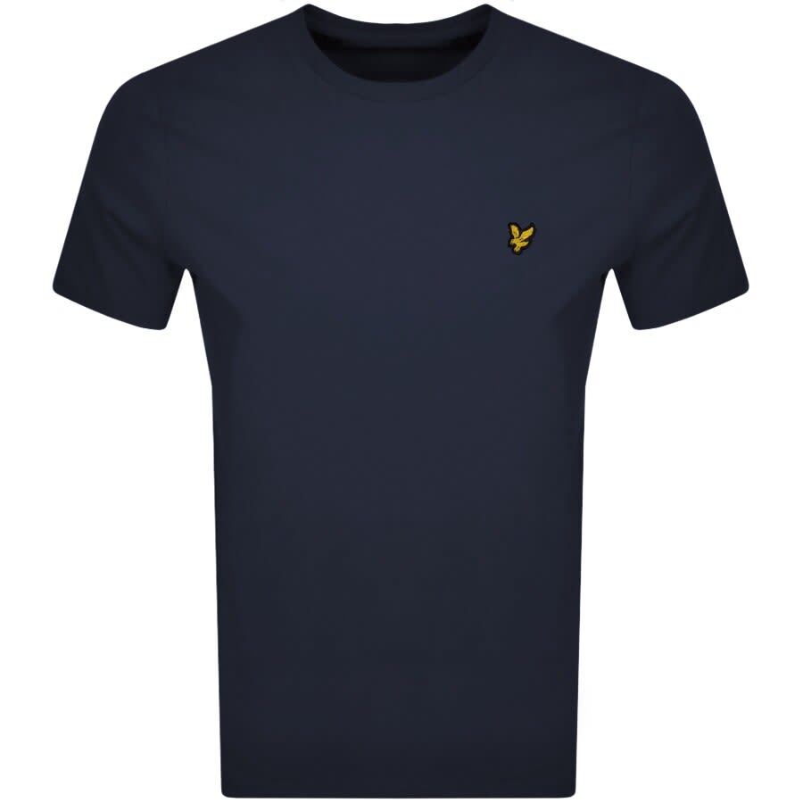 Image number 1 for Lyle And Scott Crew Neck T Shirt Navy
