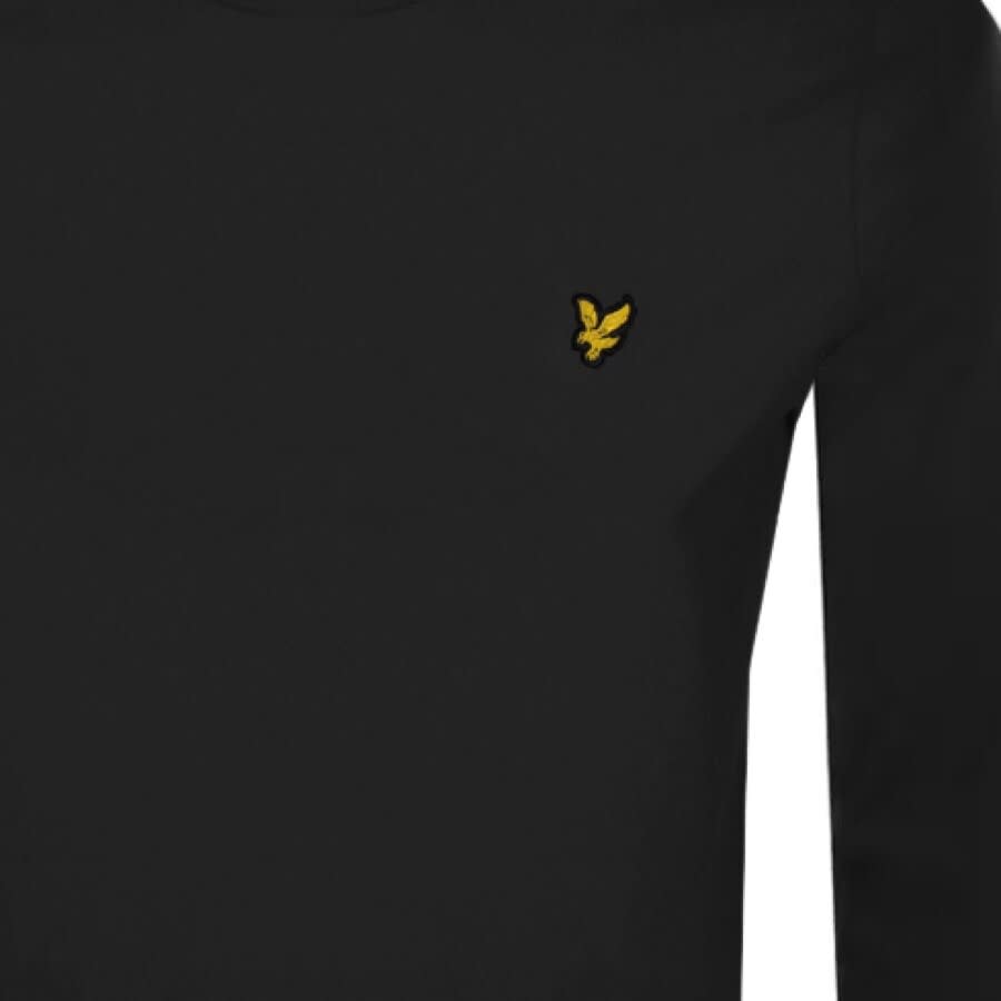 Image number 3 for Lyle And Scott Long Sleeve T Shirt Black