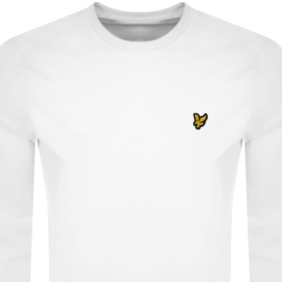 Image number 2 for Lyle And Scott Long Sleeve T Shirt White