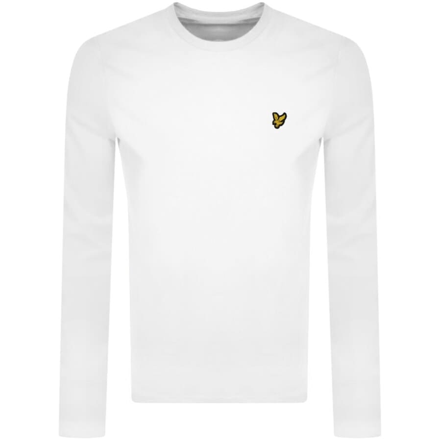 Image number 1 for Lyle And Scott Long Sleeve T Shirt White
