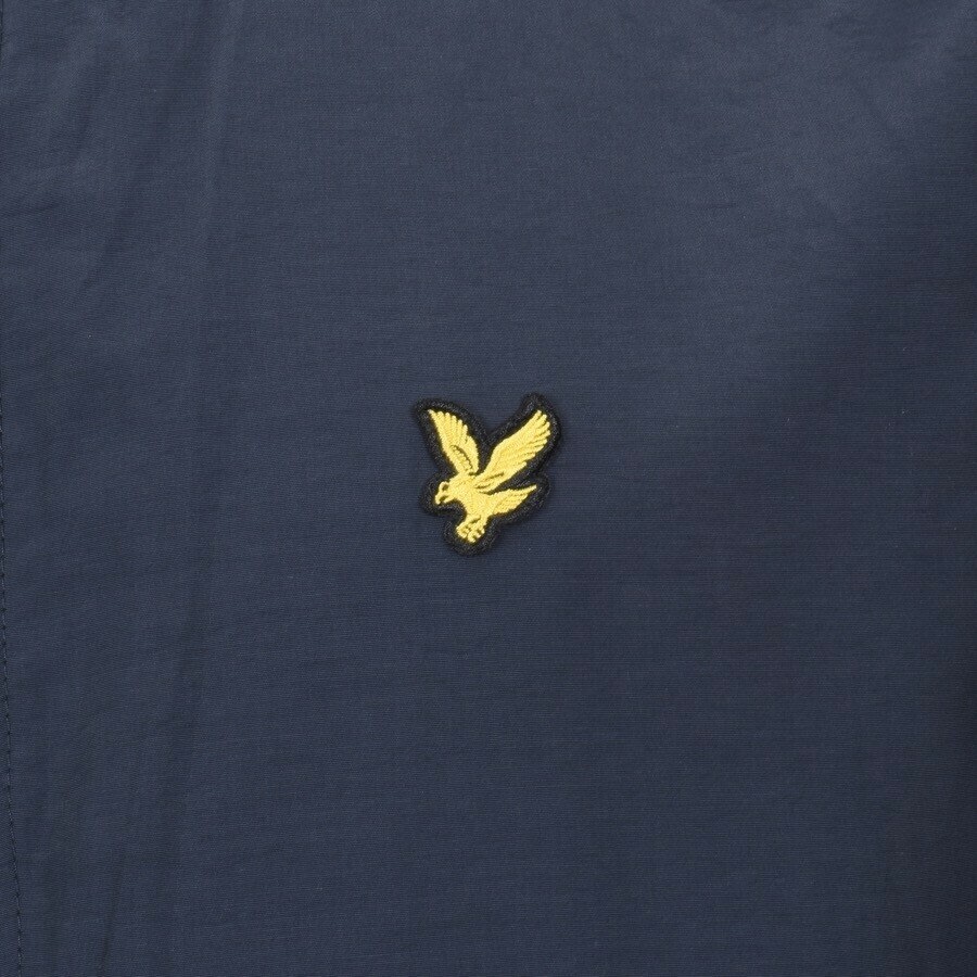 Image number 3 for Lyle And Scott Hooded Windbreaker Jacket Navy