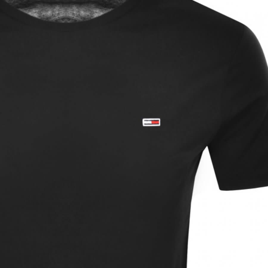 Image number 3 for Tommy Jeans Classic T Shirt Black