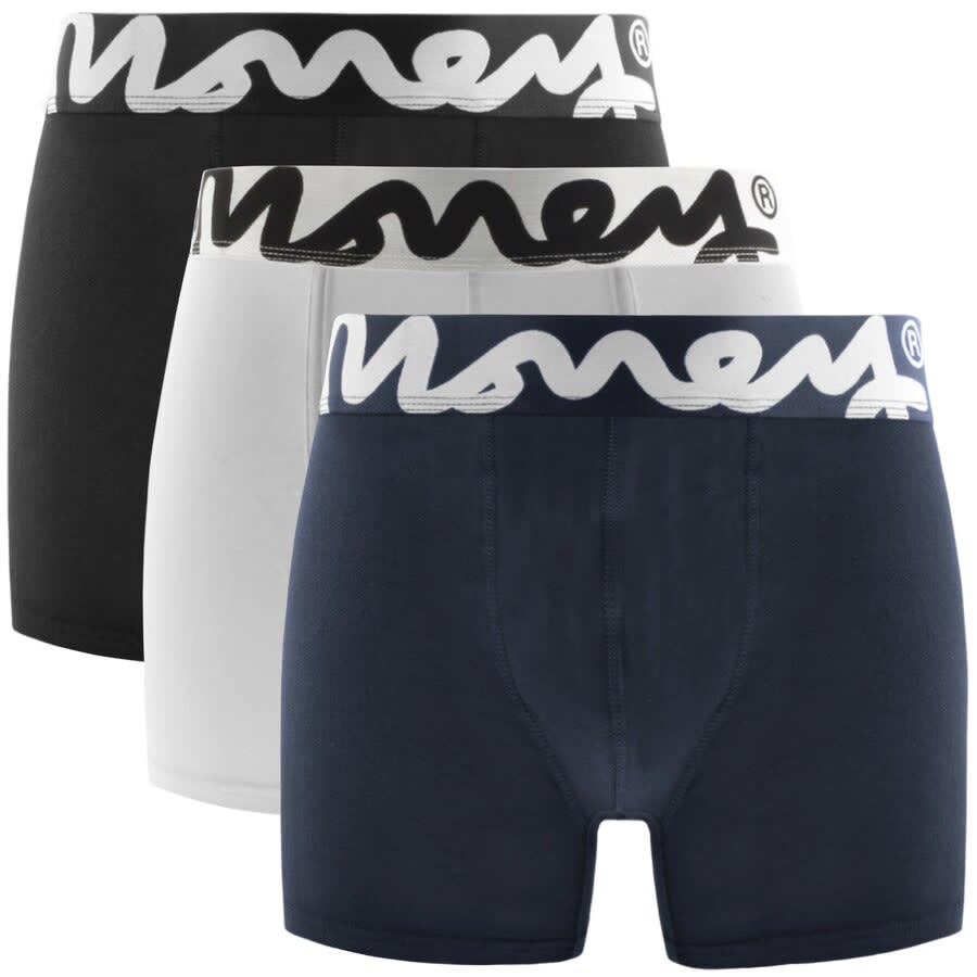 Image number 1 for Money 3 Pack Chop Trunks White