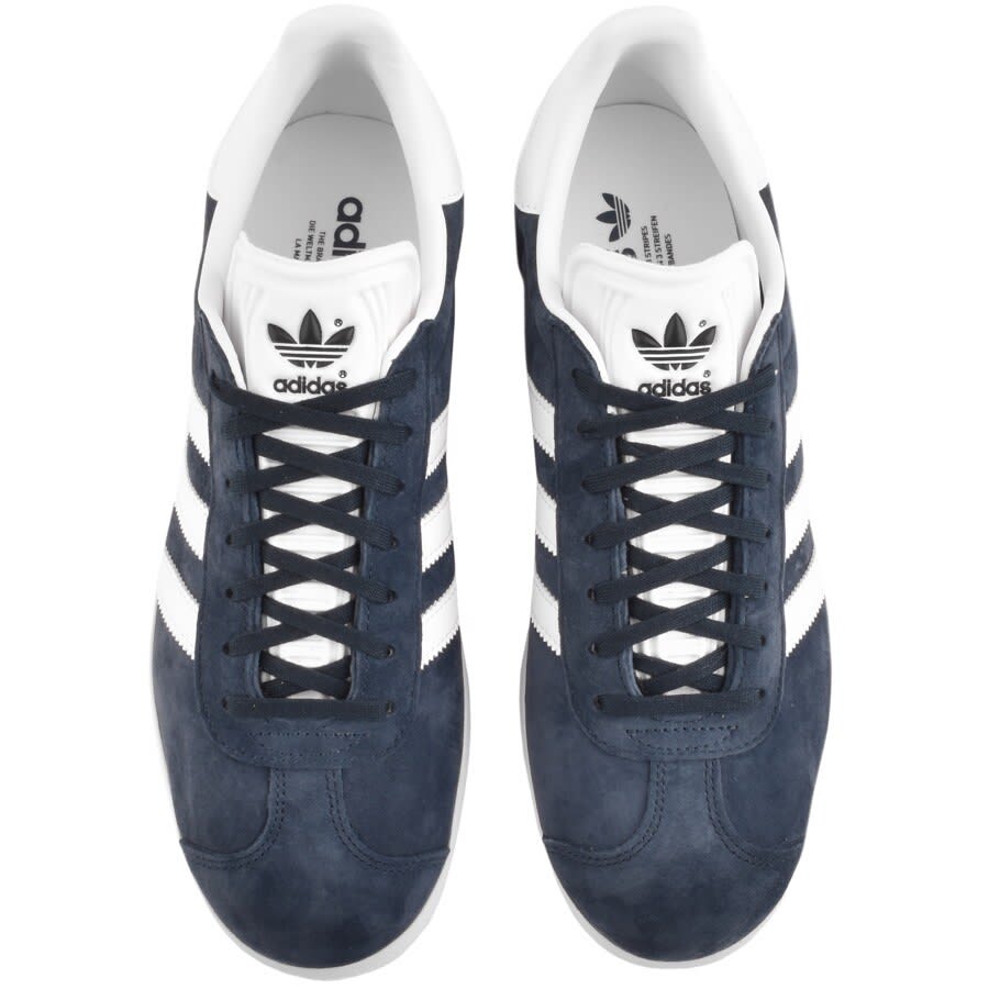 Image number 3 for adidas Originals Gazelle Trainers Navy