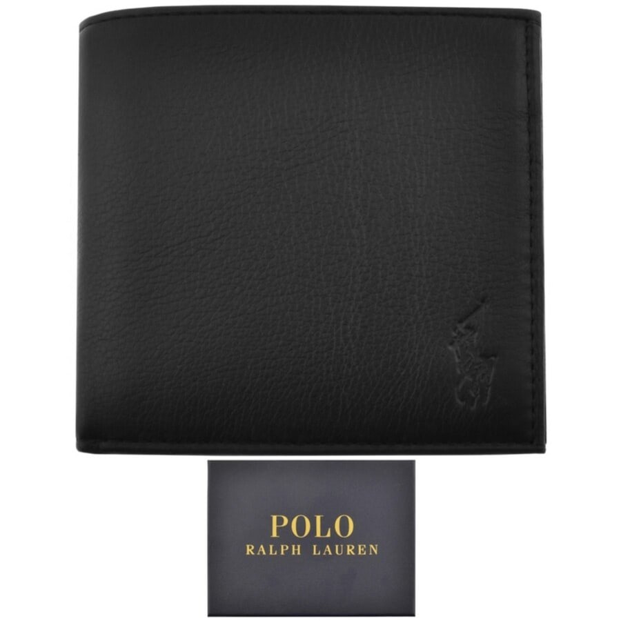 Image number 1 for Ralph Lauren Leather Wallet Black