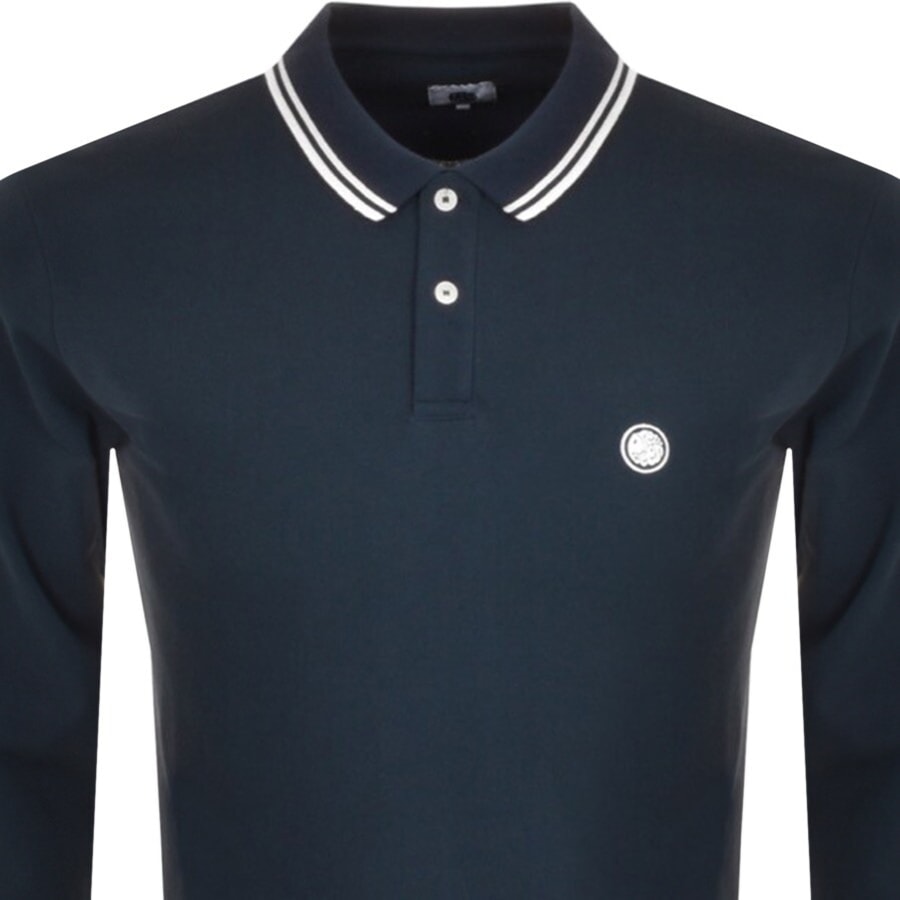 Pretty green long sales sleeve polo
