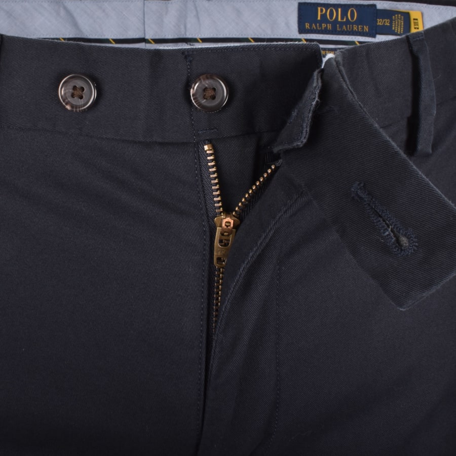 Image number 5 for Ralph Lauren Slim Fit Chino Trousers Navy