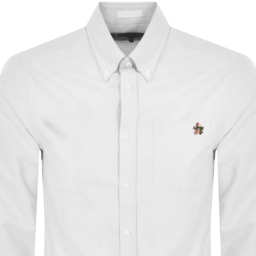 Image number 2 for Ted Baker Caplet Long Sleeved Shirt White