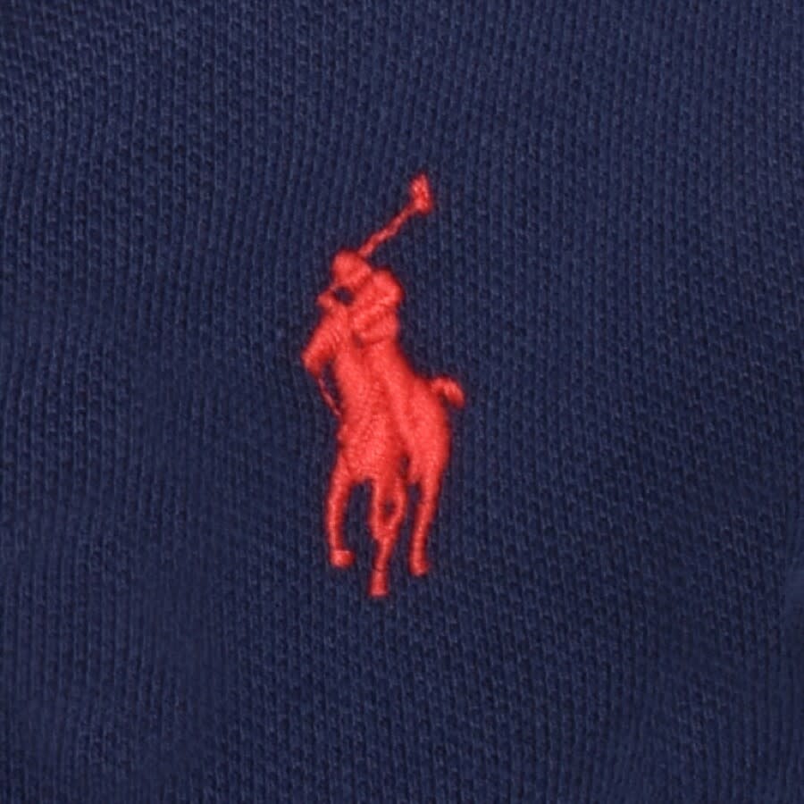 Image number 3 for Ralph Lauren Long Sleeved Polo T Shirt Navy