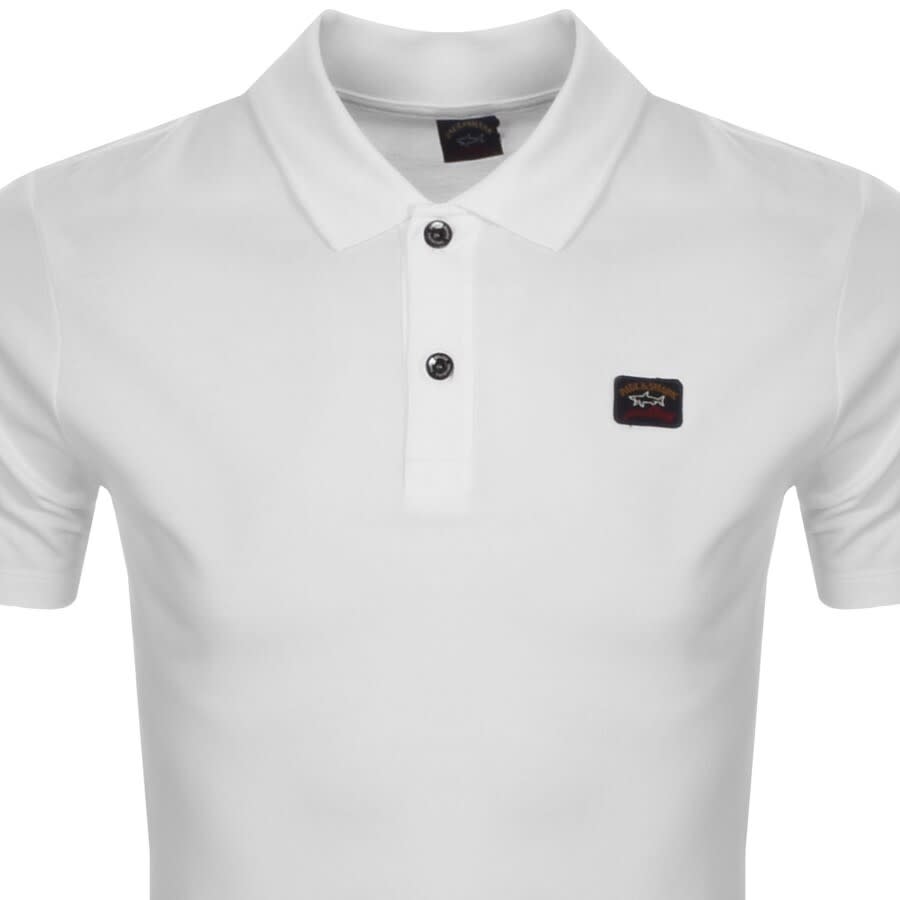Image number 2 for Paul And Shark Short Sleeved Polo T Shirt White