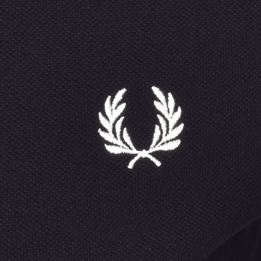 Image number 3 for Fred Perry Crew Neck Sweatshirt Navy