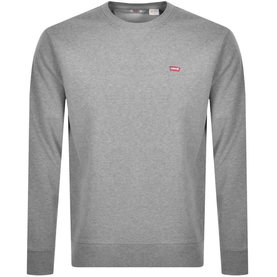 Image number 1 for Levis Crew Neck Sweatshirt Grey