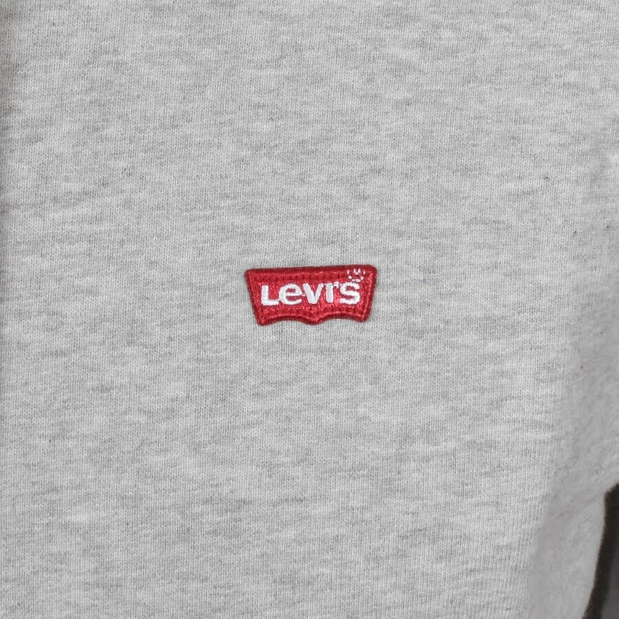 Image number 3 for Levis Original Logo Hoodie Grey