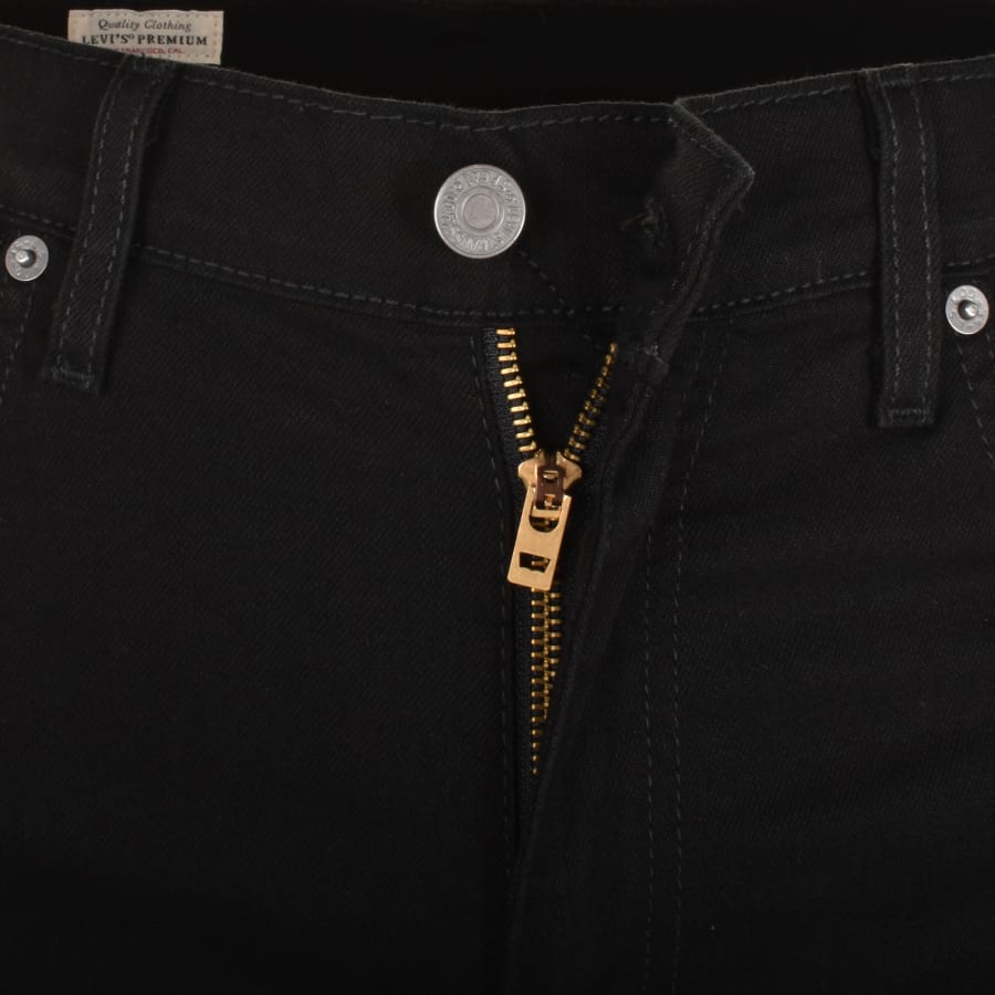 パンツ Levi's 512 SLIM TAPER BLACK Levis 512 Slim Taper Stretch Mens Ripped Jeans 33X32 Black