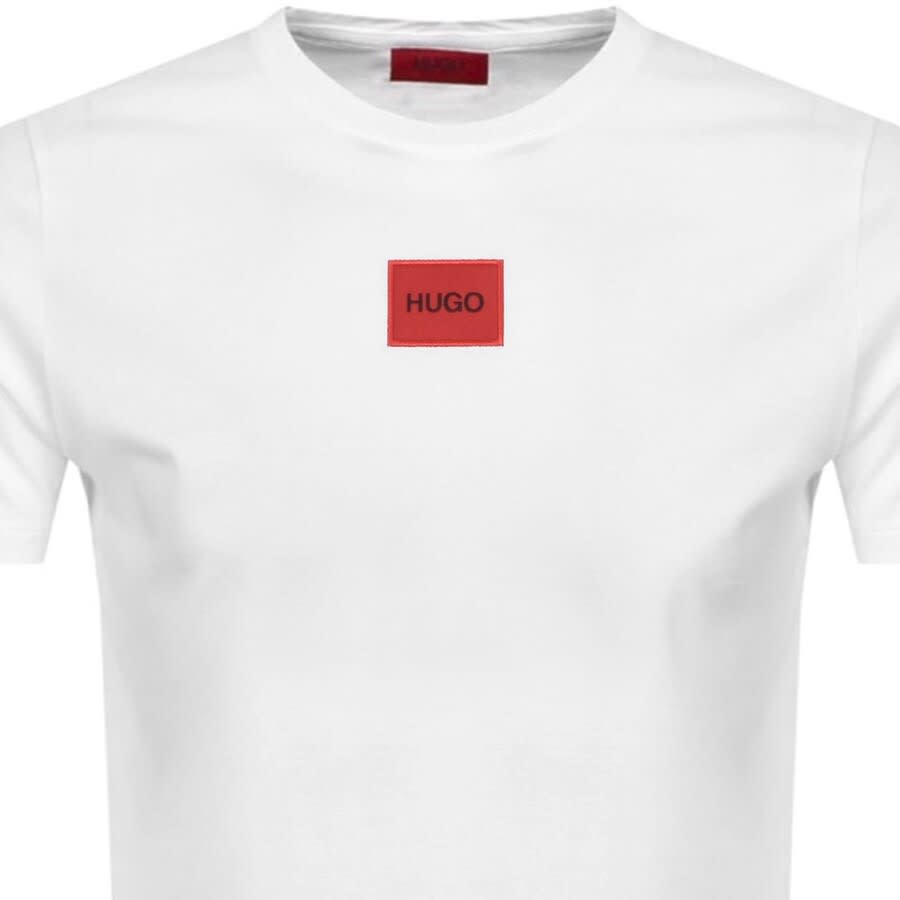 Image number 2 for HUGO Diragolino T Shirt White