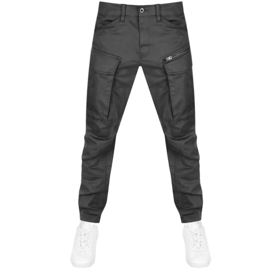 G Star Raw Rovic Tapered Cargo Trousers Grey | Mainline Menswear