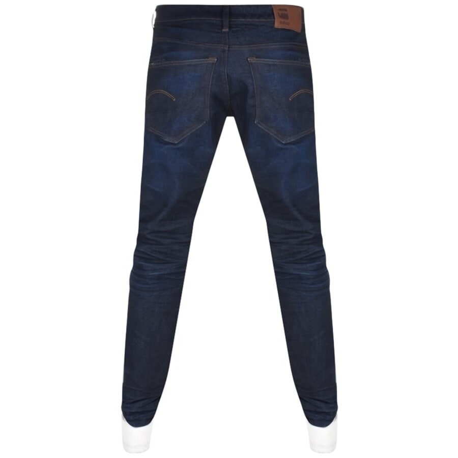Image number 2 for G Star Raw 3301 Jeans Dark Wash Blue