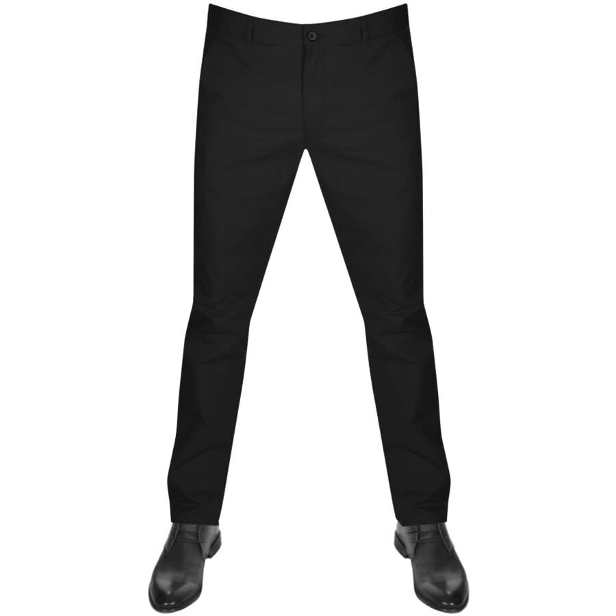 Image number 1 for Farah Vintage Elm Chino Trousers Black