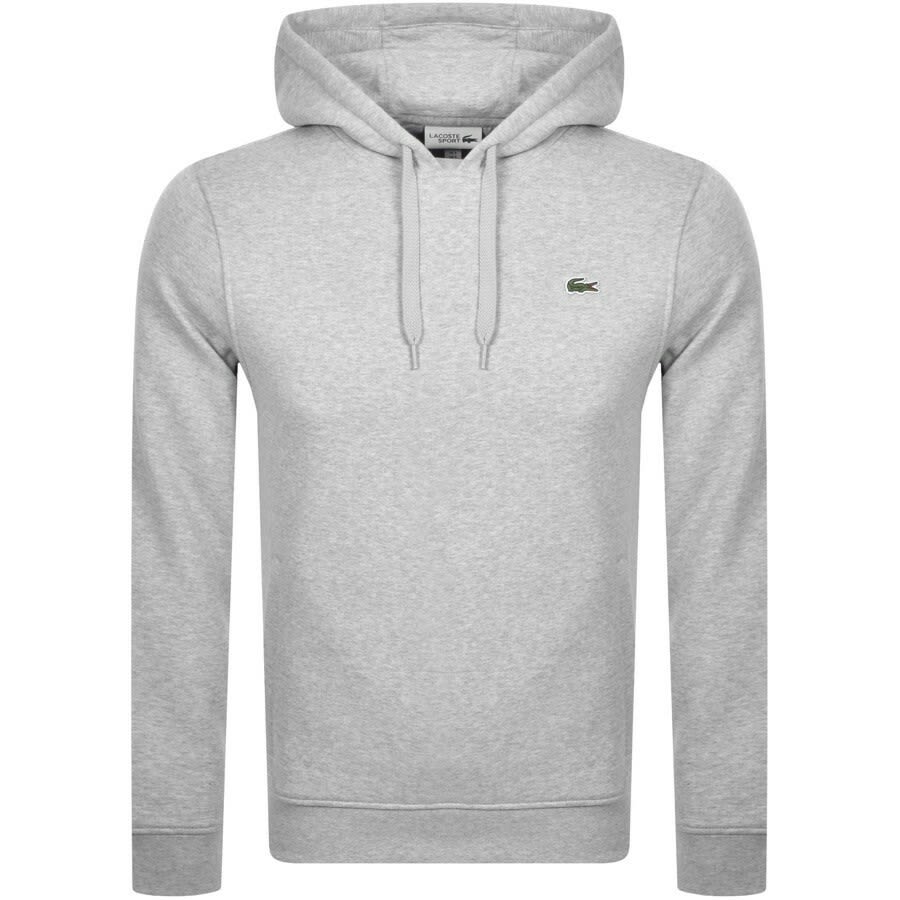 white lacoste hoodie