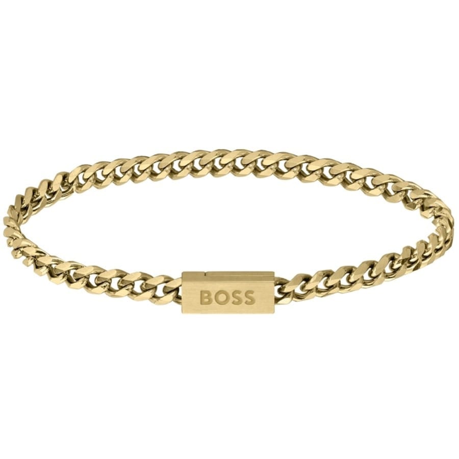 Image number 1 for BOSS Chain Bracelet Gold