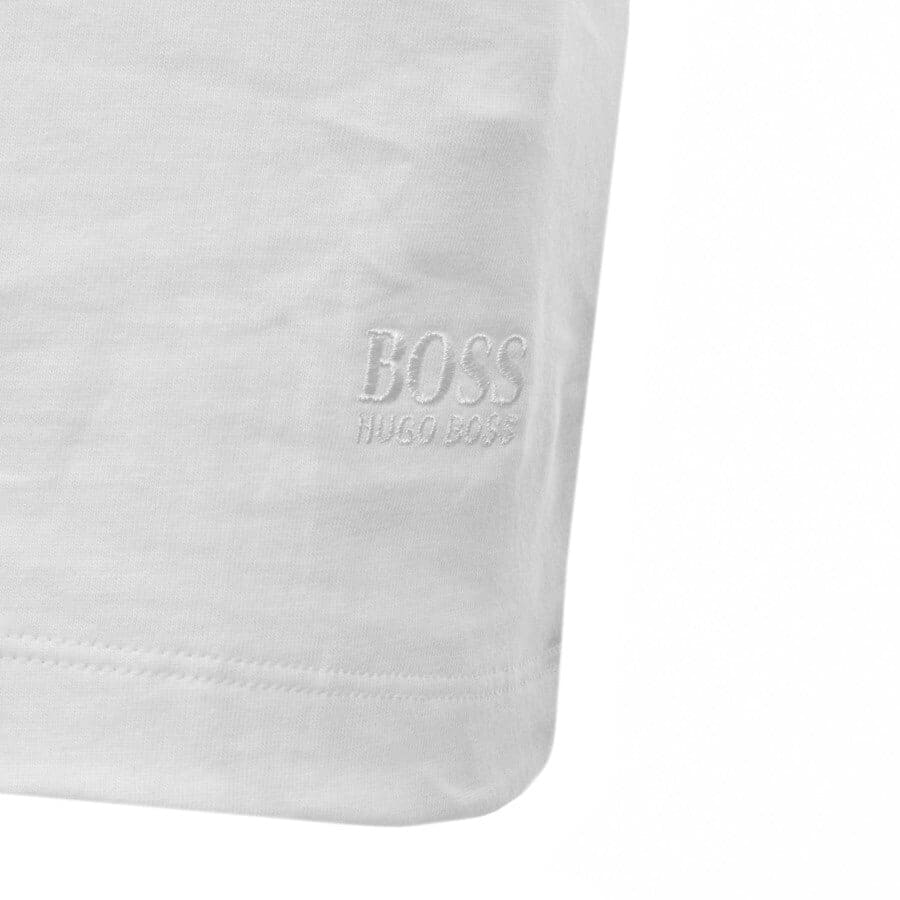 Image number 3 for BOSS Triple Pack Vest T Shirts White