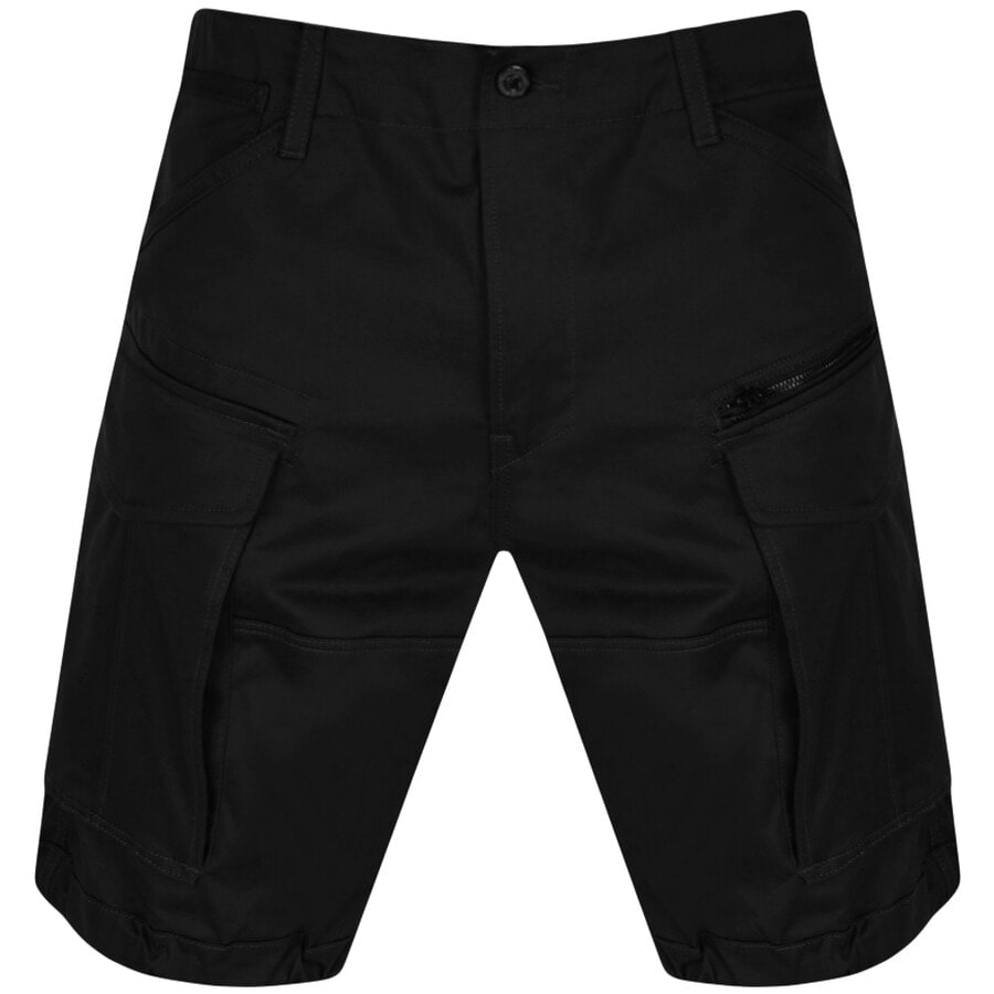 Image number 1 for G Star Raw Rovic Cargo Shorts Black