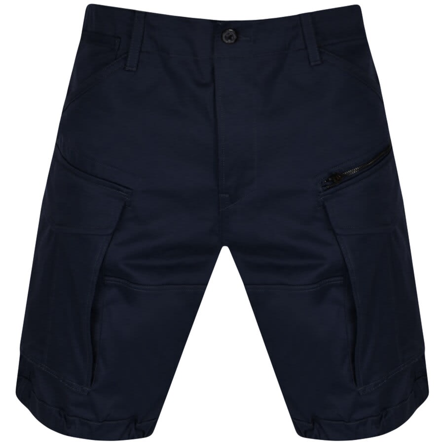 Image number 1 for G Star Raw Rovic Cargo Shorts Blue