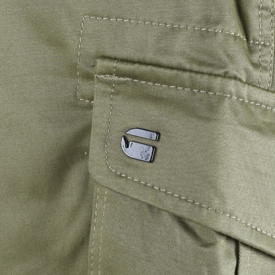 Image number 3 for G Star Raw Rovic Cargo Shorts Green
