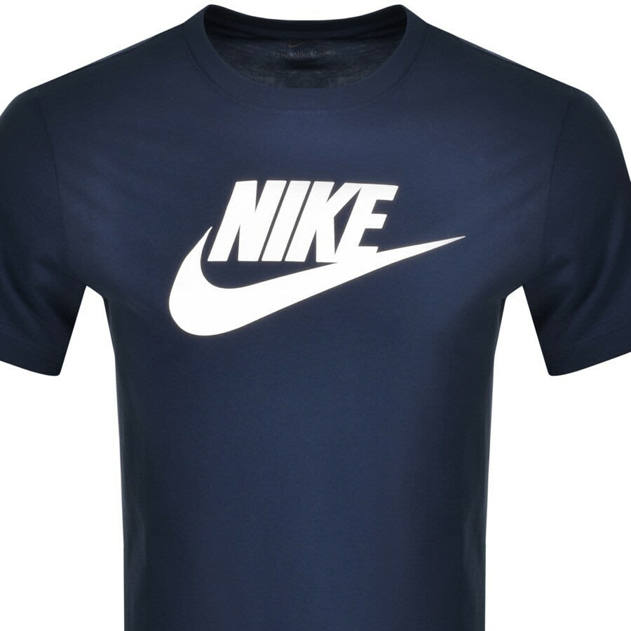 Image number 2 for Nike Futura Icon T Shirt Navy