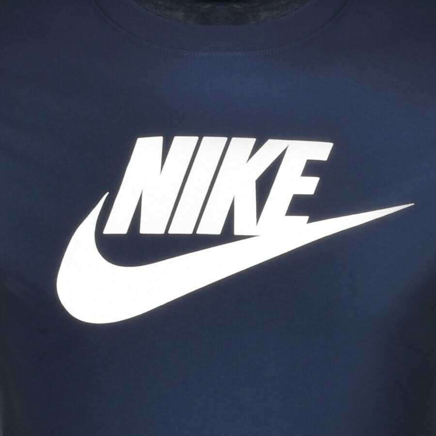 Image number 3 for Nike Futura Icon T Shirt Navy