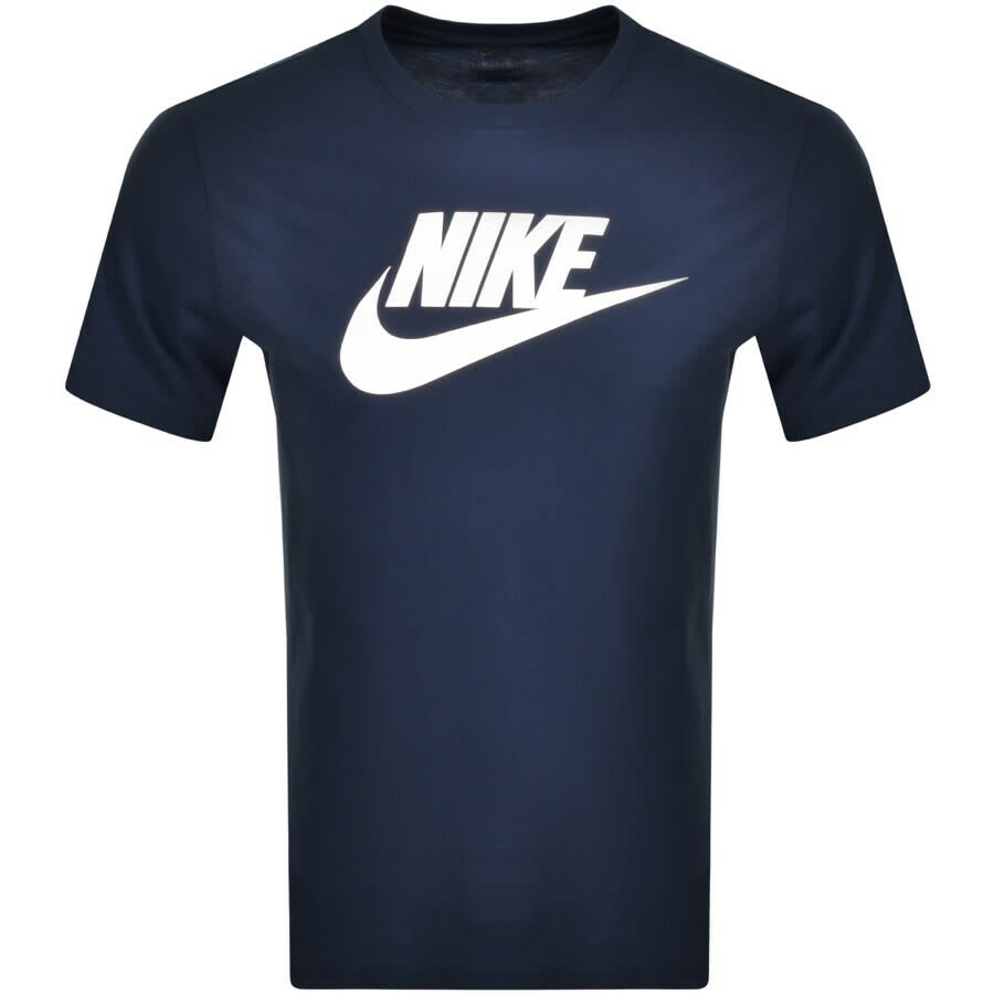 Image number 1 for Nike Futura Icon T Shirt Navy